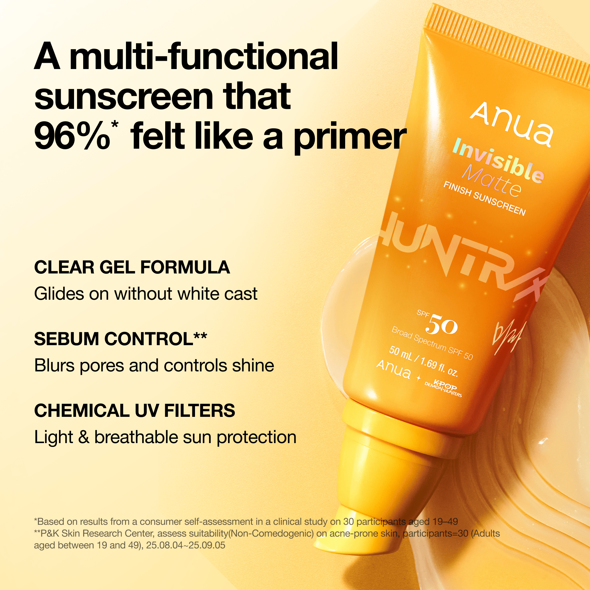 Anua Invisible Matte Finish Sunscreen - view 6