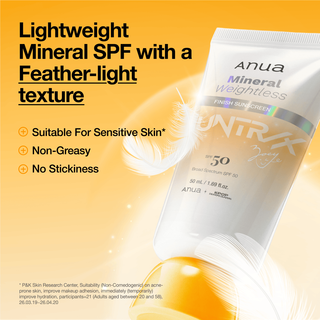 Anua Mineral Weightless Finish Sunscreen - view 5