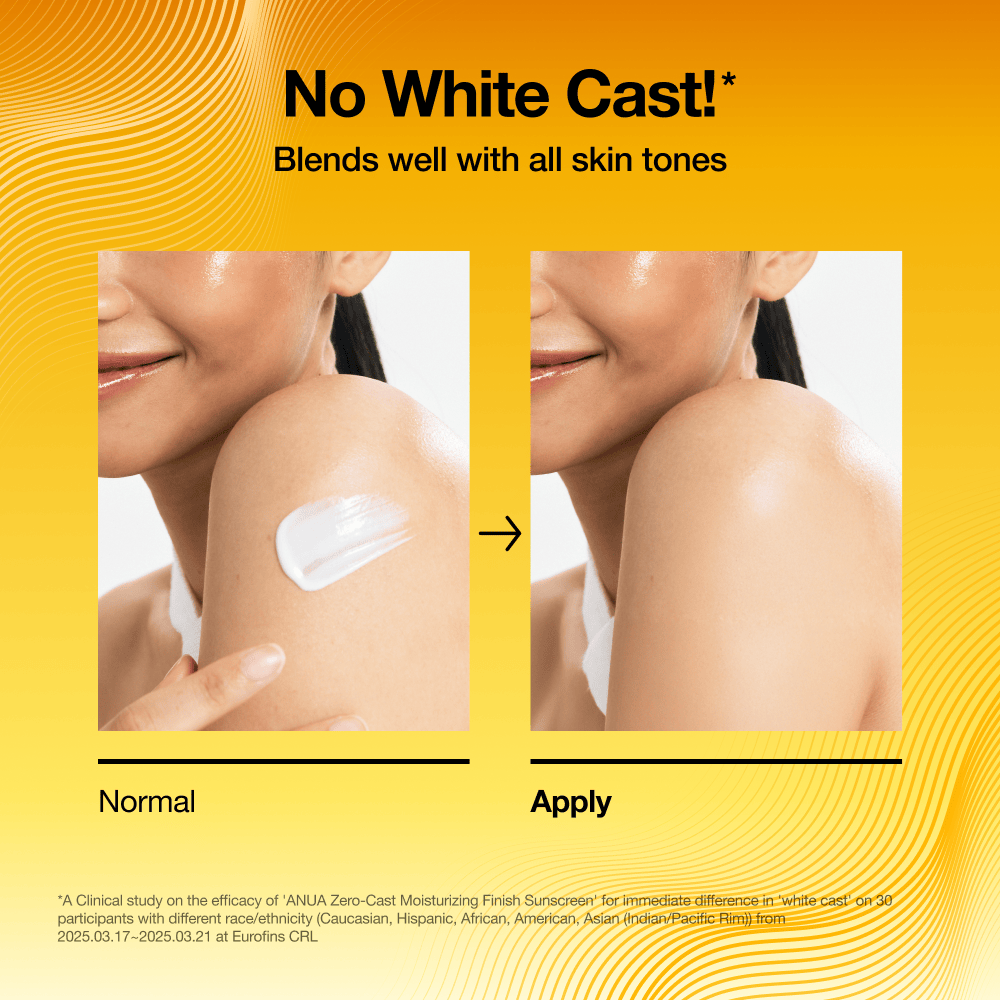 Anua Zero-Cast Moisturizing Sunscreen SPF 50 - view 5