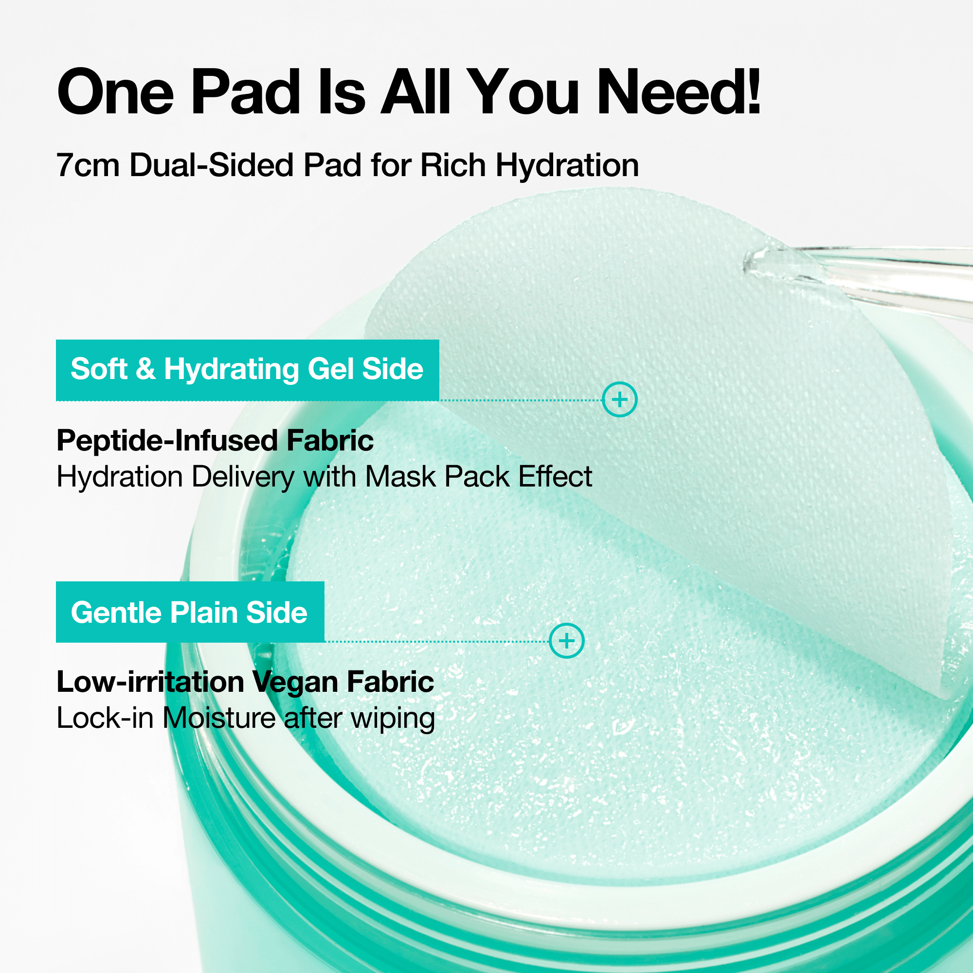 Anua PDRN 100 Hyaluronic Acid Glow Pad - view 6