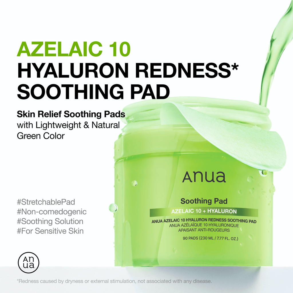 Anua Azelaic 10 Hyaluron Redness Soothing Pad - view 2