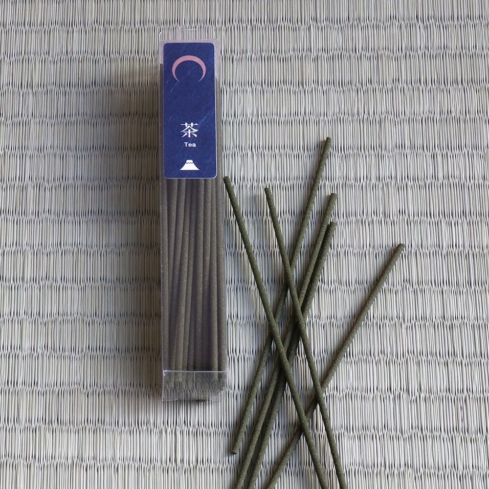 Asayu Japan Low Smoke Incense Sticks 40g Japan Scent Set Green Tea and Sakura Cherry Blossom