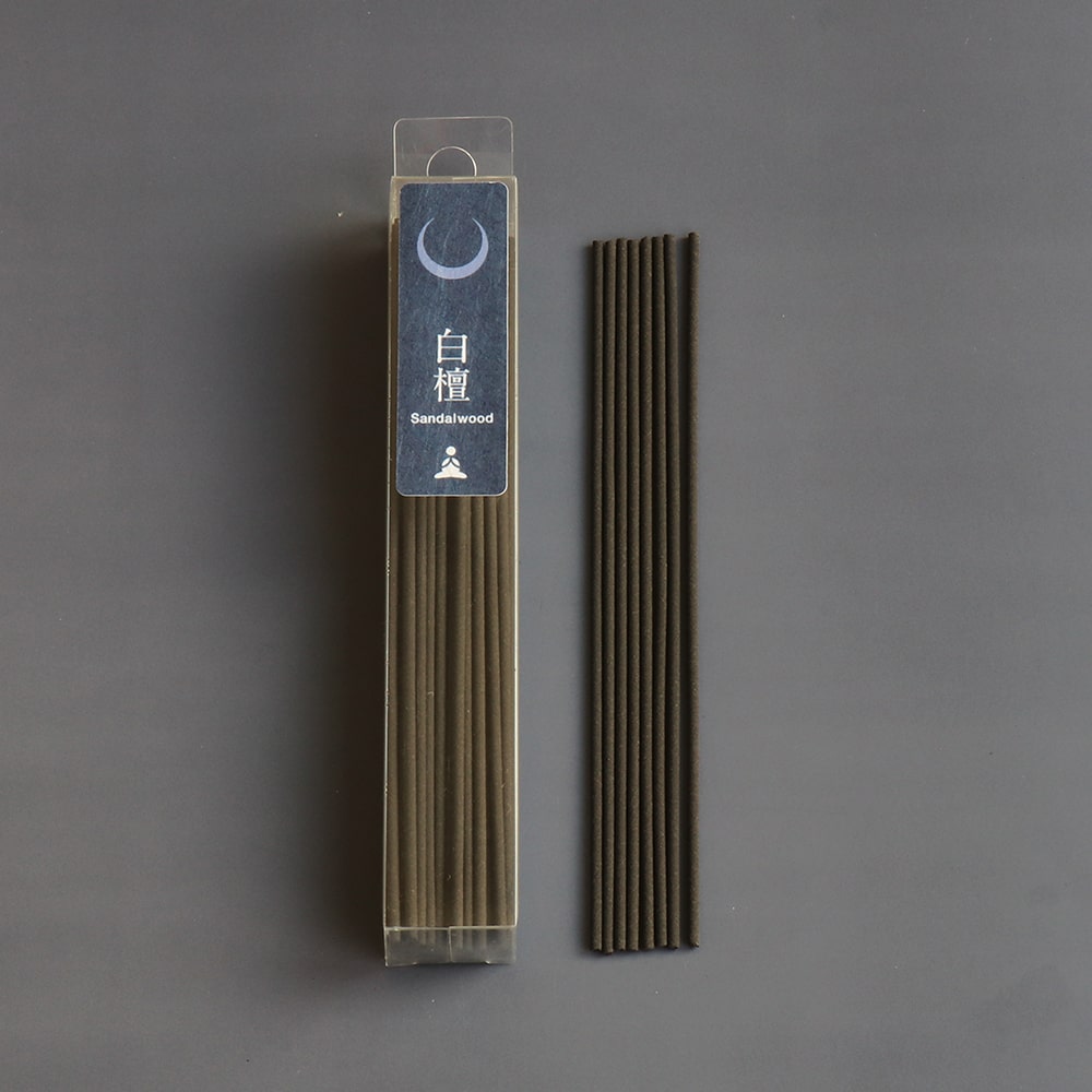 Asayu Japan Low Smoke Incense Sticks 40g Yoga Scent Set [ Lotus and Sandalwood ]