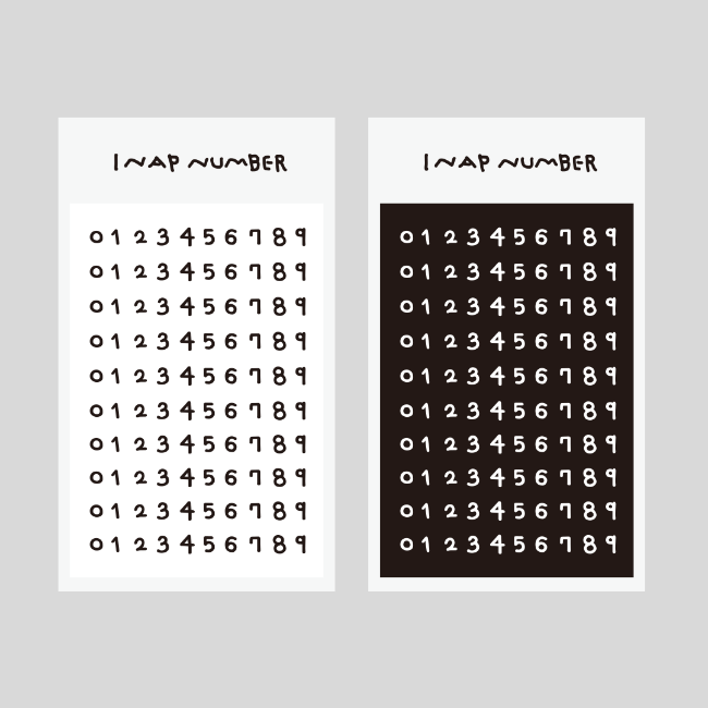 Inside Object Stationery - INAP TYPE STICKER (MEDIUM) - view 4