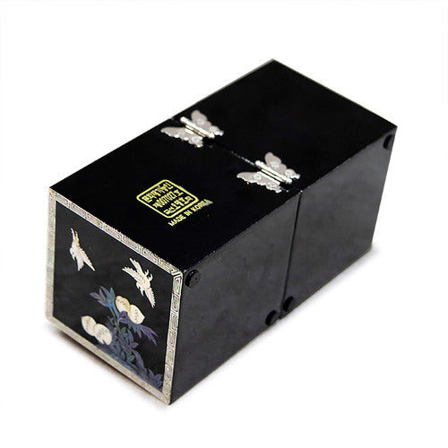 Najeon Mother-of-Pearl Jewelry Box - Black, Medium (by Oh Myung - ho) (II) - view 8