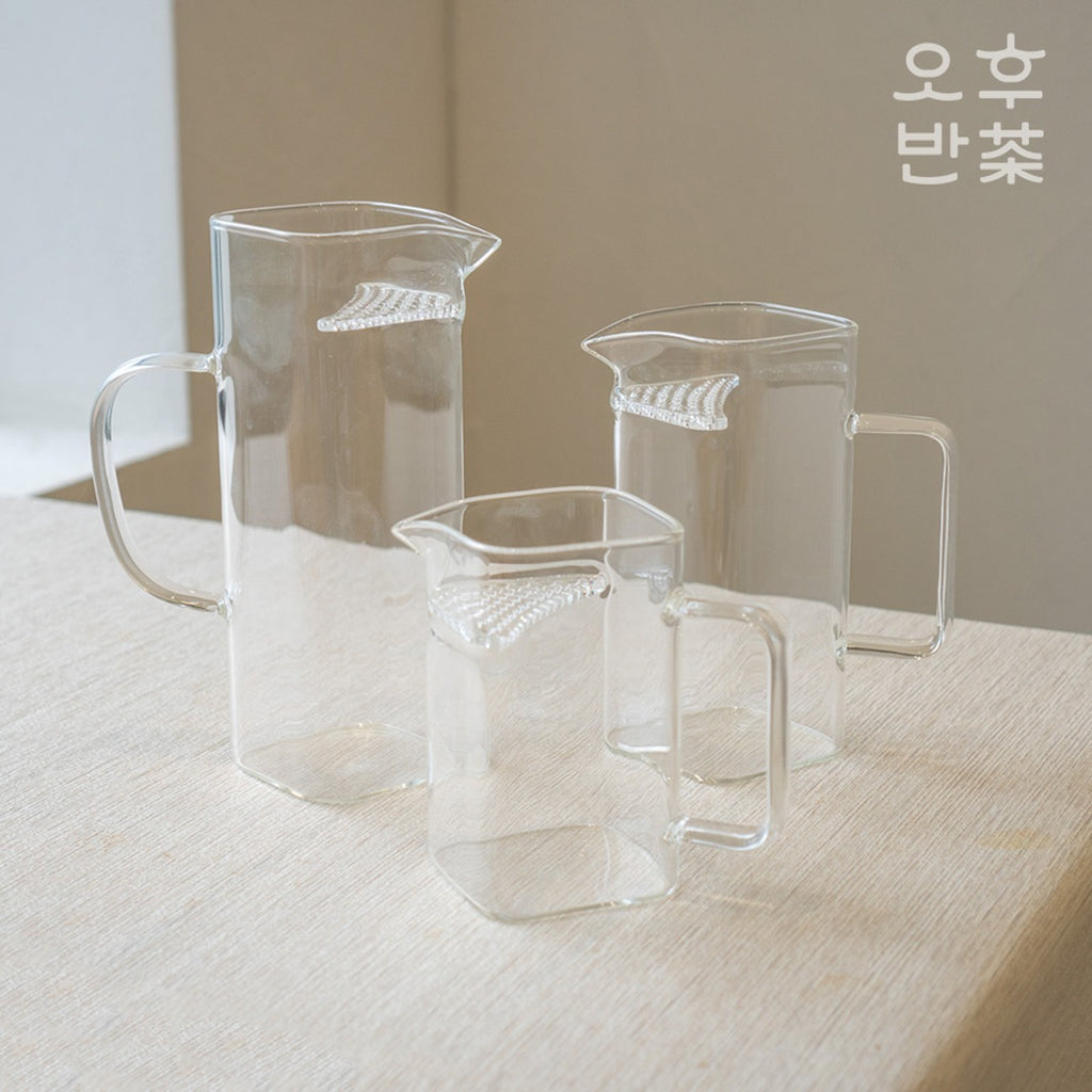 KOHGANE Korean Cooling Bowl Strainer Glass Heatproof - Tea Ritual Object