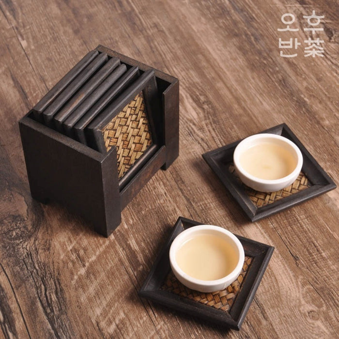 KOHGANE Korean Teacup Set Holder - Tea Ritual Object