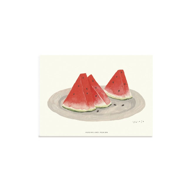 Inside Object Living — 드로잉카드-water melon