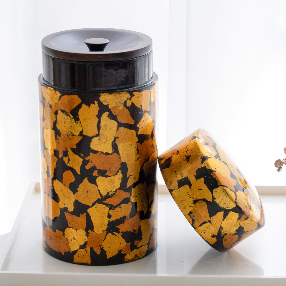 Insadong Craft Korean Decorative Object - Gold Mountain Box - view 7
