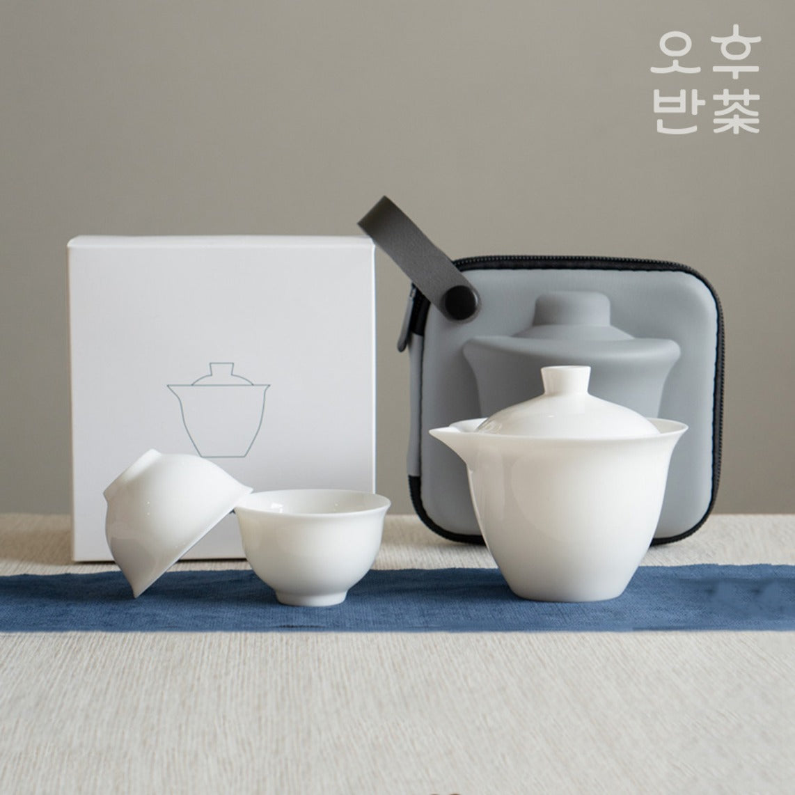 KOHGANE Korean Tea Ceremony Portable Travel Set - Tea Ritual Object