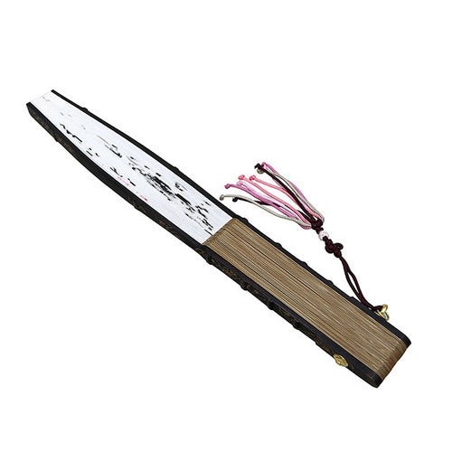 Korean Folding Fan - Jade (IV) - view 5
