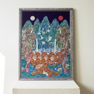 Najeon Mother-of-Pearl Mother-of-Pearl Frame - Red - view 5