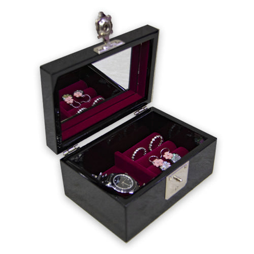 Najeon Mother-of-Pearl Jewelry Box - Crane & Pine, 1 - Tier (by Oh Myung - ho) - view 8
