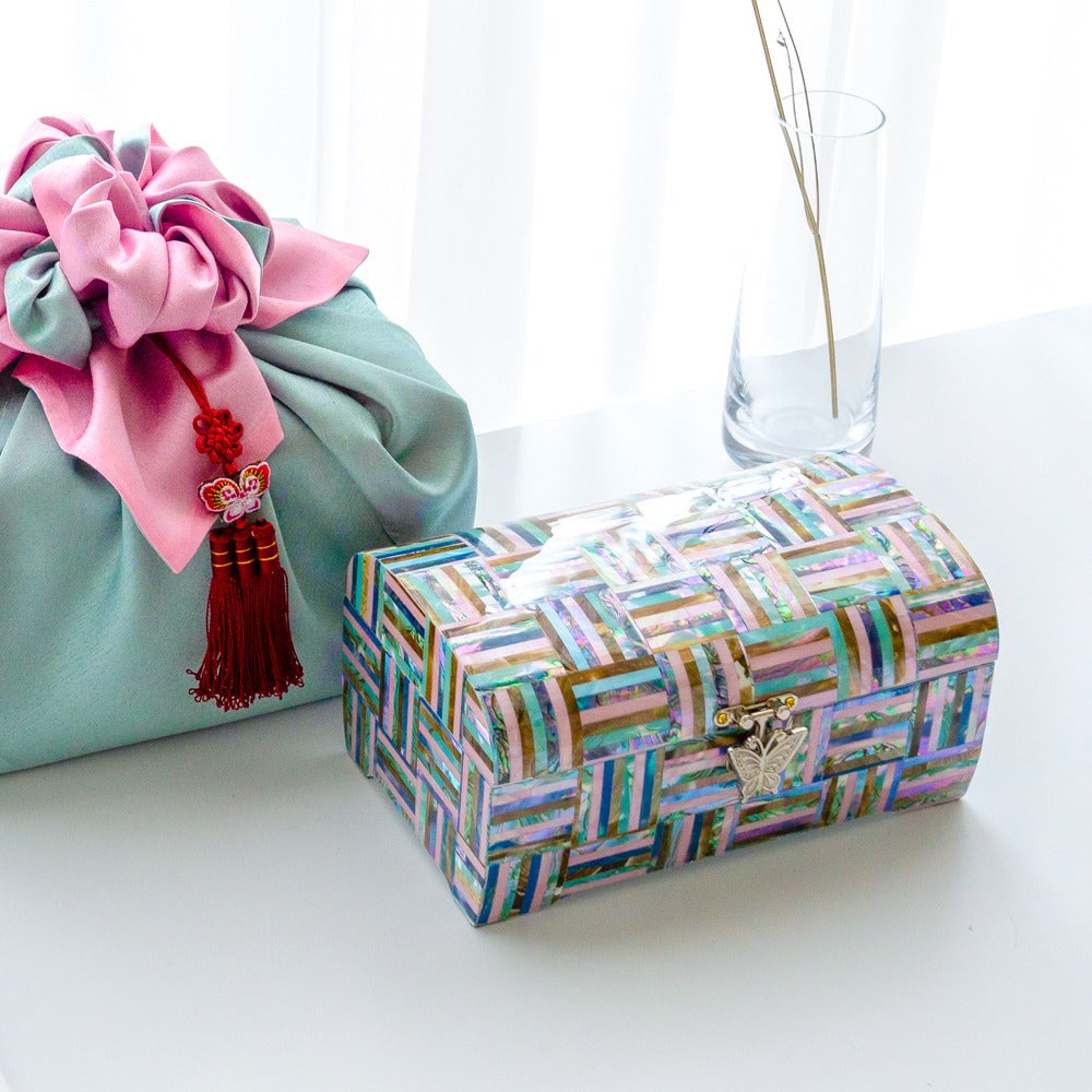 Najeon Mother-of-Pearl Jewelry Box - 2 - Tier (VI)