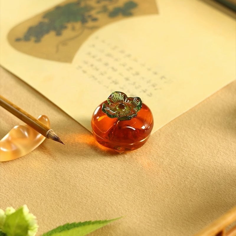 KOHGANE Korean Glass Paperweight - Tea Ritual Object - view 4