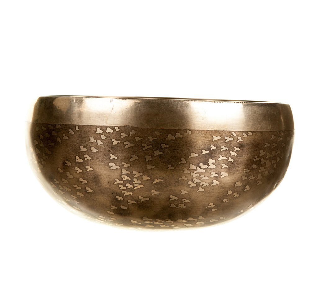 The Tree of Life Bowl: 6 Inch | Limited Design Handmade Bronze Singing Bowl From Nepal - view 6