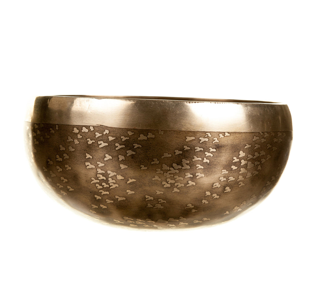 The Tree of Life Bowl: 6 Inch | Limited Design Handmade Bronze Singing Bowl From Nepal - view 7