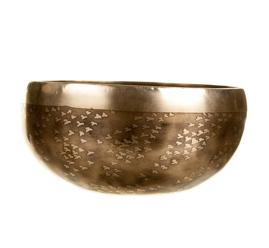 The Tree of Life Bowl: 6 Inch | Limited Design Handmade Bronze Singing Bowl From Nepal - view 8