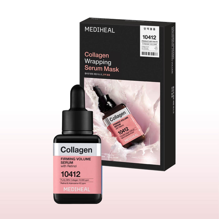 Mediheal Skin Firming Duo (Serum + Wrapping Serum Mask)
