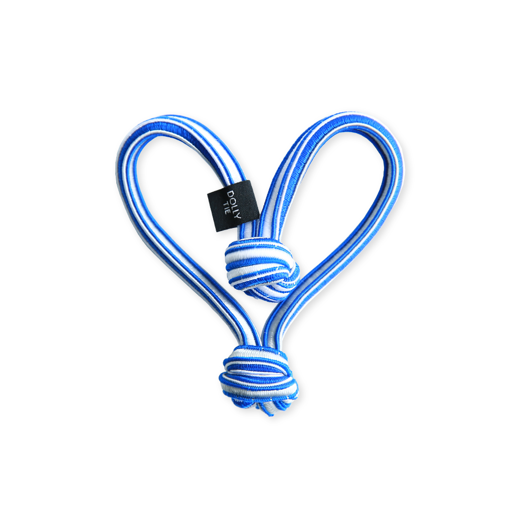 Dolly Tie Korean Hair Accessory - Blue