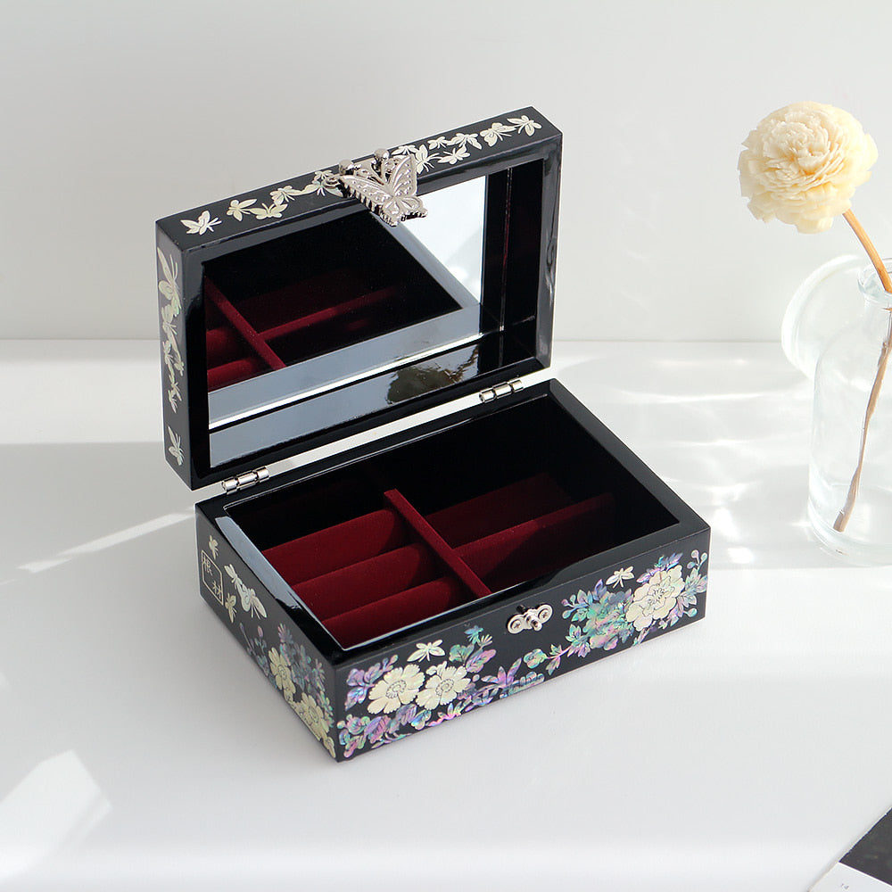 Najeon Mother-of-Pearl Jewelry Box - Butterfly 14cm - view 5