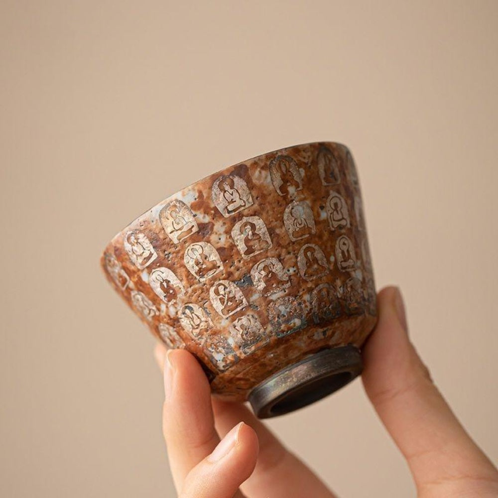 KOHGANE Korean Teacup Ceramic - Tea Ritual Object - view 5
