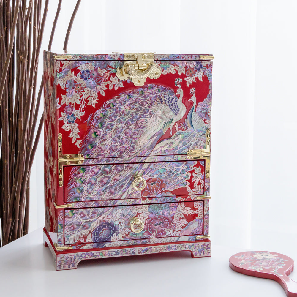 Najeon Mother-of-Pearl Jewelry Box - Black, Large - view 7
