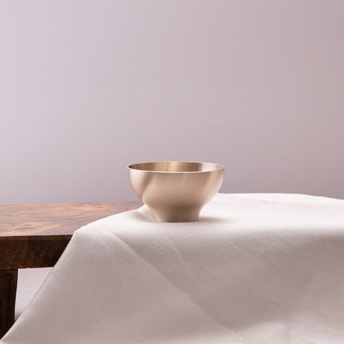 Bangjja Brass Soju Cup - Half-Moon (Single Cup)