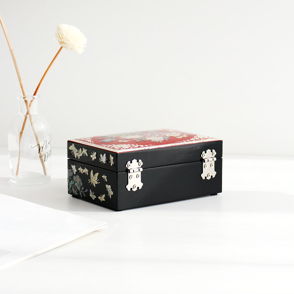 Najeon Mother-of-Pearl Jewelry Box - Peony (VII) - view 6