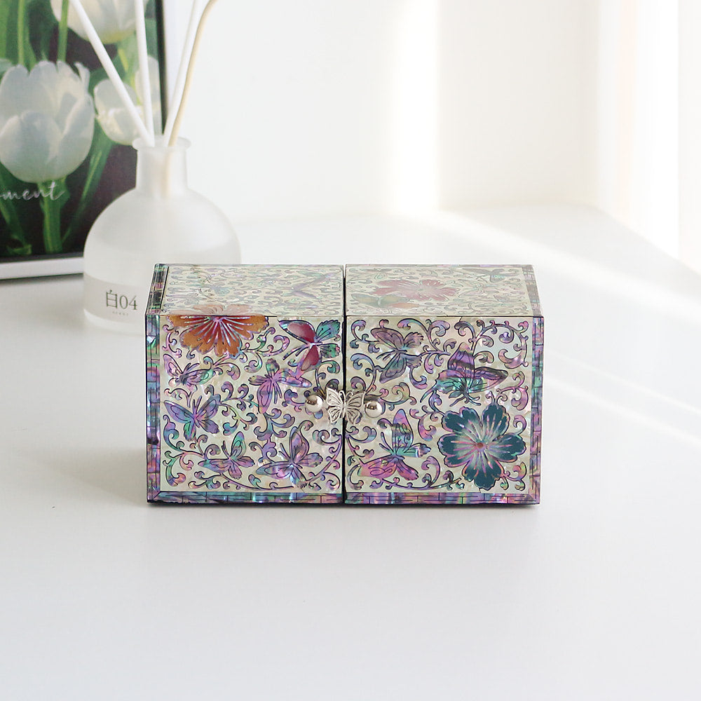 Najeon Mother-of-Pearl Jewelry Box - Butterfly - view 5