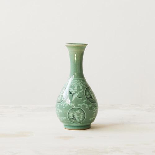 Korean Object - Crane & Cloud, Blue, Small (II) - view 5