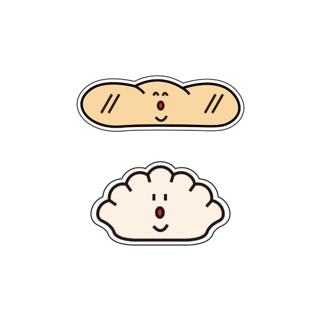 Inside Object Korean Sticker Pack - Handmade Seoul Design No.24 - view 2