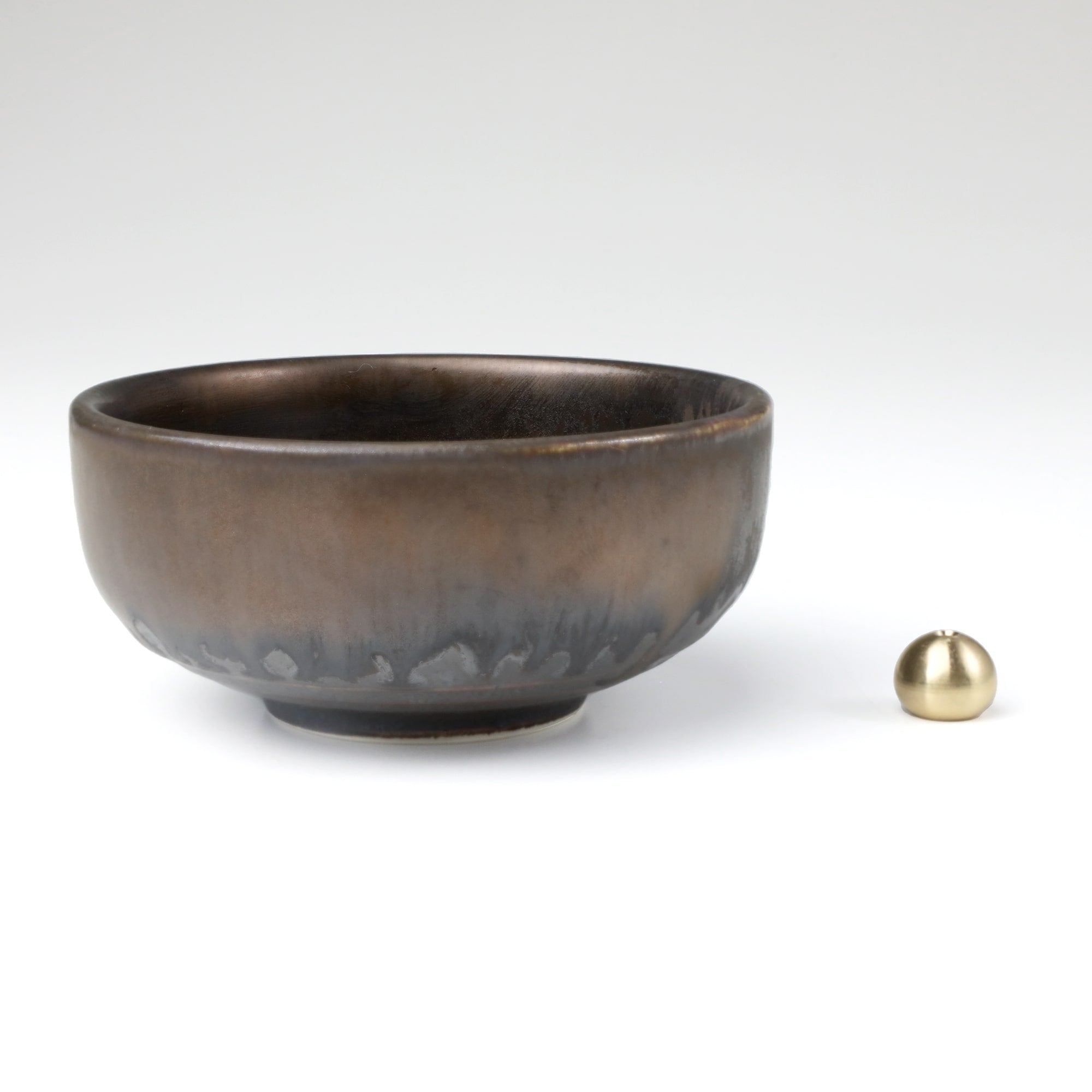 Asayu Japan Zen Black and Gold Incense Holder