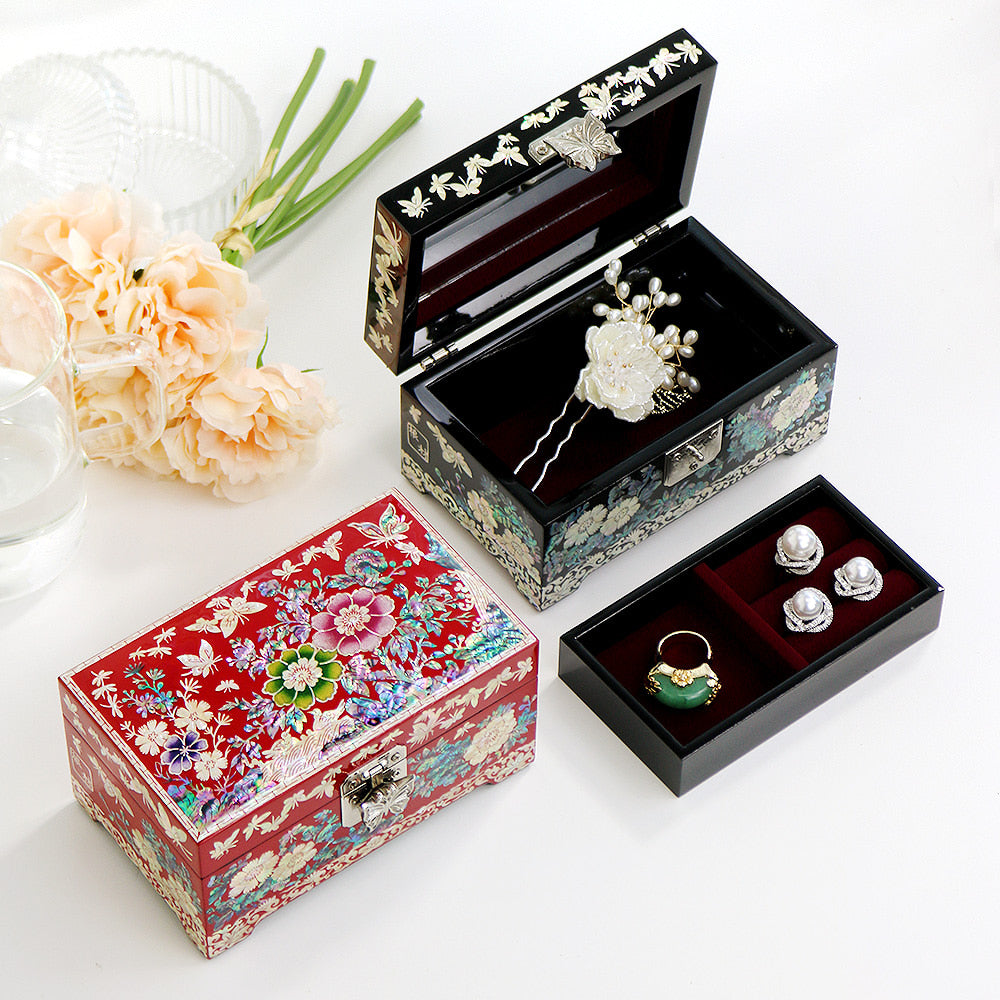 Najeon Mother-of-Pearl Jewelry Box - Butterfly 15cm