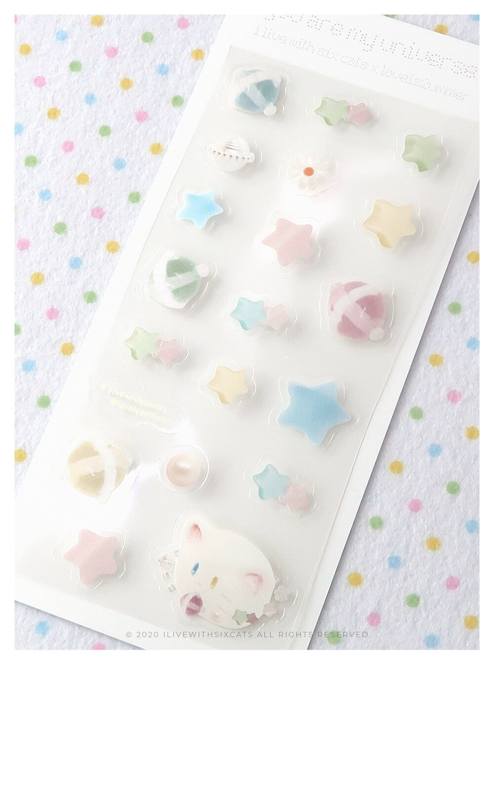 Inside Object Stationery - you are my universe - view 3