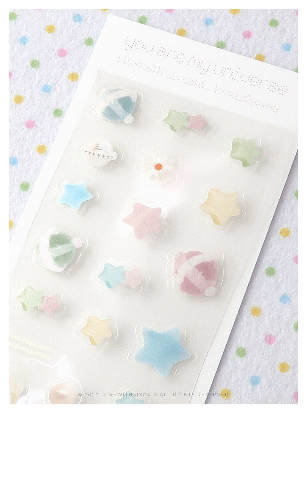 Inside Object Stationery - you are my universe - view 4
