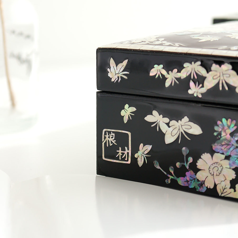 Najeon Mother-of-Pearl Jewelry Box - Peony (VII) - view 4