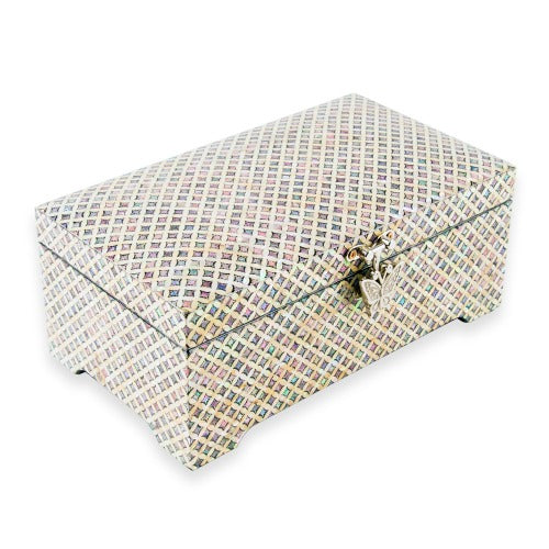 Najeon Mother-of-Pearl Jewelry Box - 2 - Tier, Small