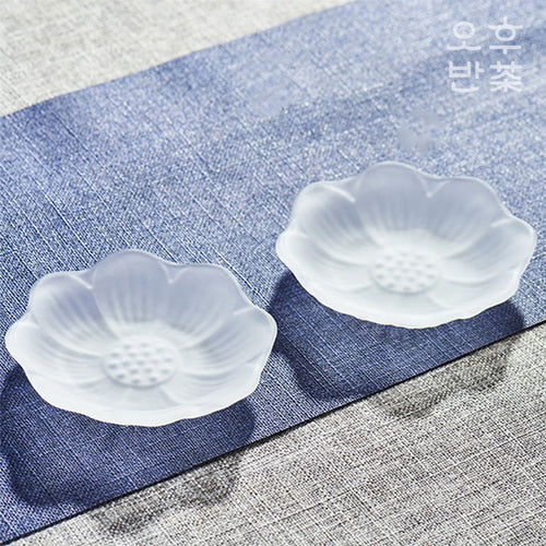 KOHGANE Korean Teacup Glass Heatproof Lotus - Tea Ritual Object - view 2