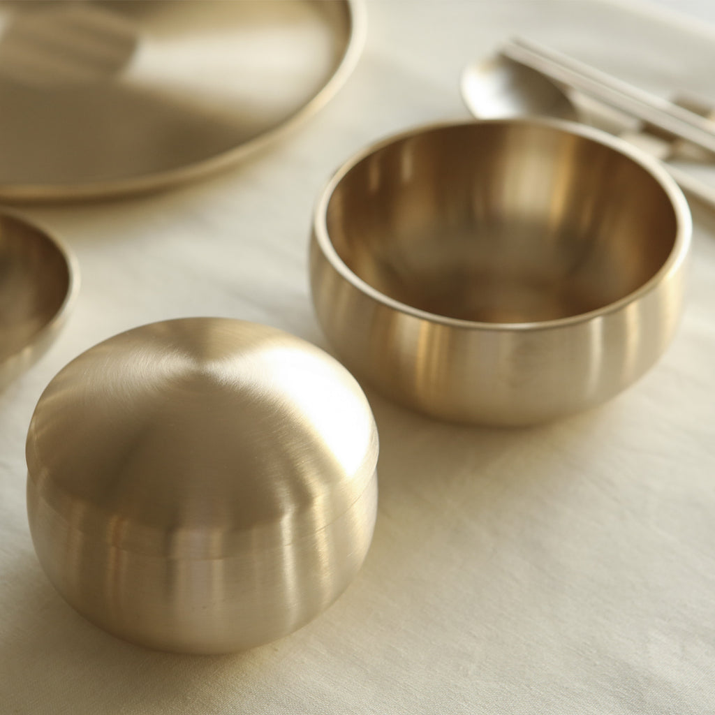 Notdam Bangjja Brass Dinnerware Set for 2 - Luster - view 3