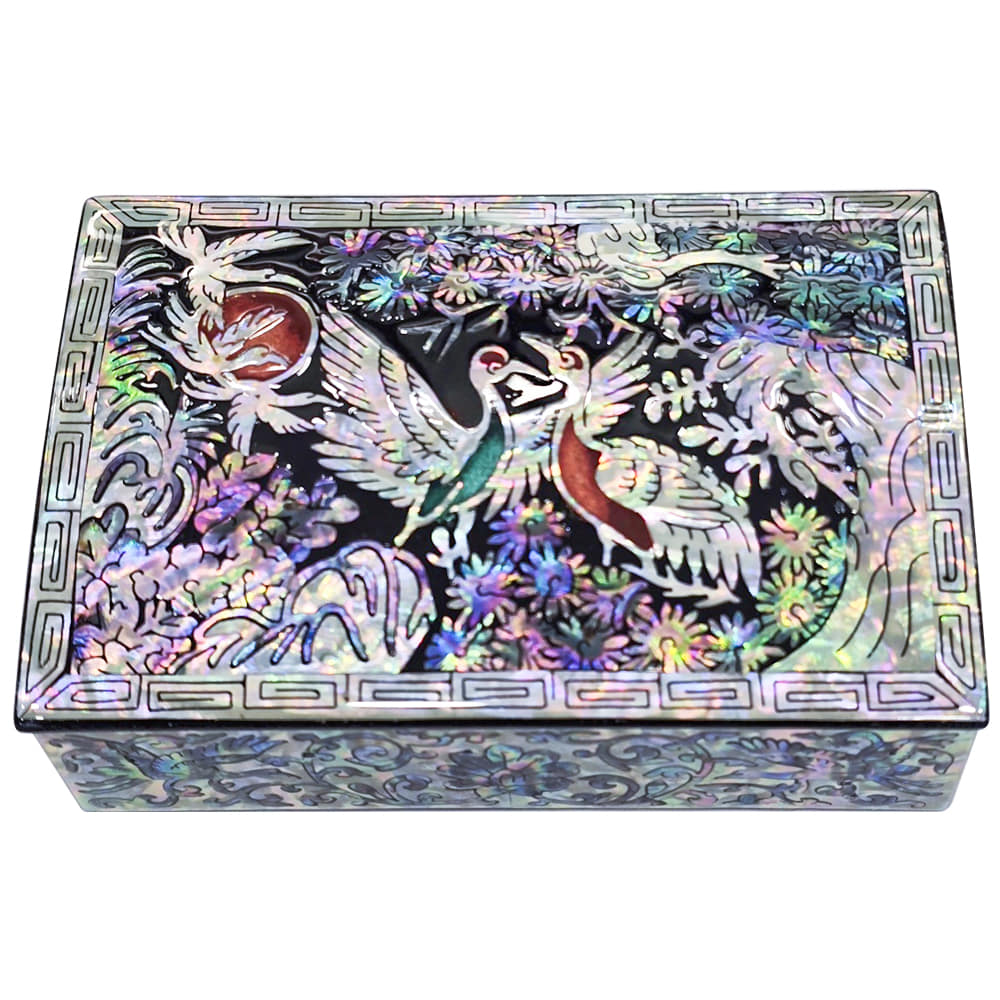 Najeon Mother-of-Pearl Keepsake Box - Butterfly (II) - view 7