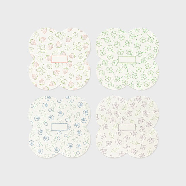 Inside Object Stationery — Heart bloom letter set_Garden