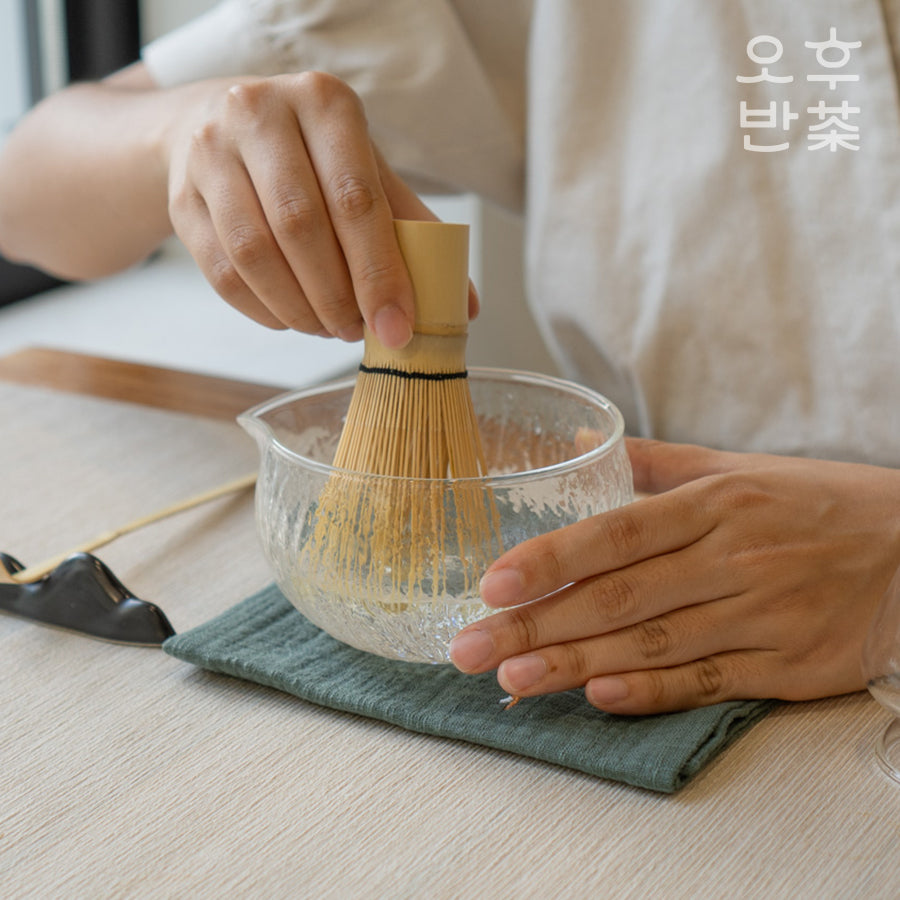 KOHGANE Korean Tea Ceremony Tea Bowl Tea Scoop Matcha Whisk - Tea Ritual Object - view 4
