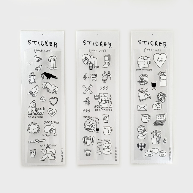 Inside Object Sticker — 판스티커 INAP 3종