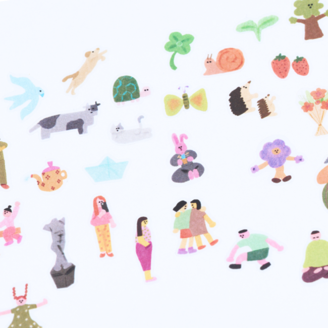 Inside Object Sticker — 어라운드 스티커 원더 시즌(s/s)