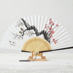 Korean Folding Fan - Black (IV) - view 3