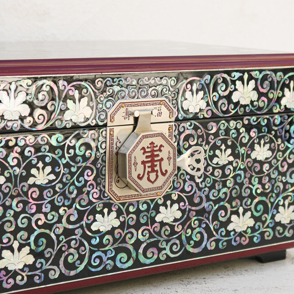 Najeon Mother-of-Pearl Jewelry Box - Arabesque 40cm - view 4