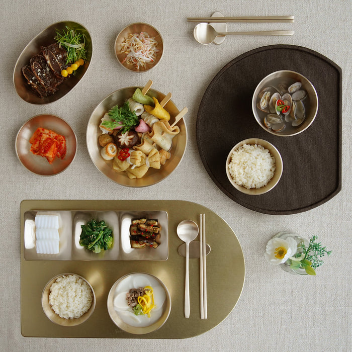 Notdam Bangjja Brass Dinnerware Set for 2 - Spring Day