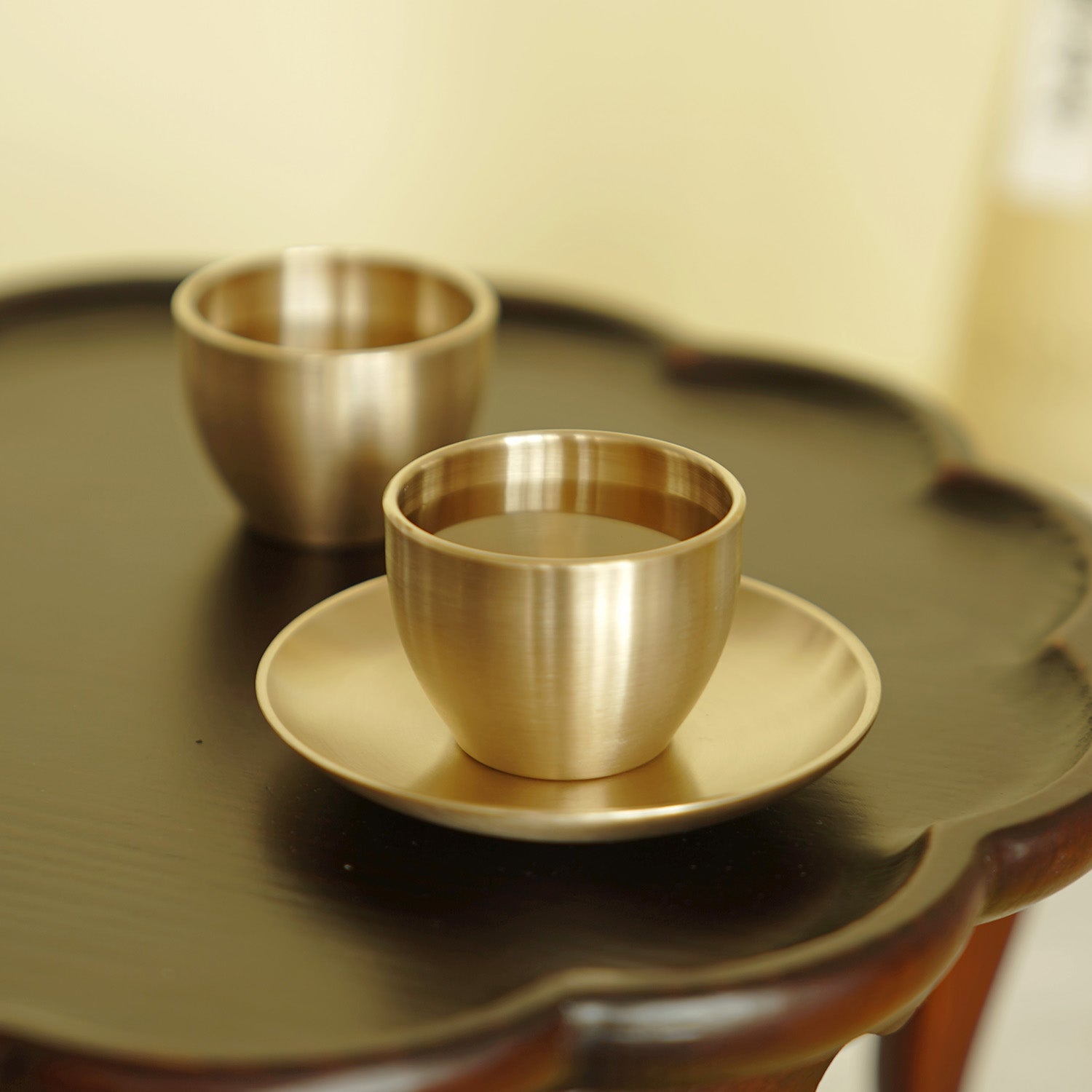 Notdam Bangjja Brass Starlight Soju Cup Set of 2 - view 4
