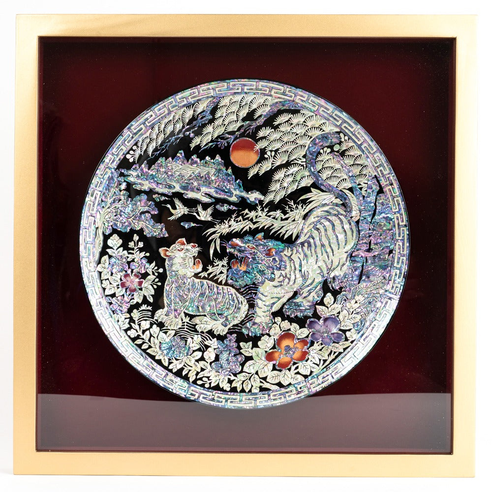 Najeon Mother-of-Pearl Mother-of-Pearl Frame - Tiger